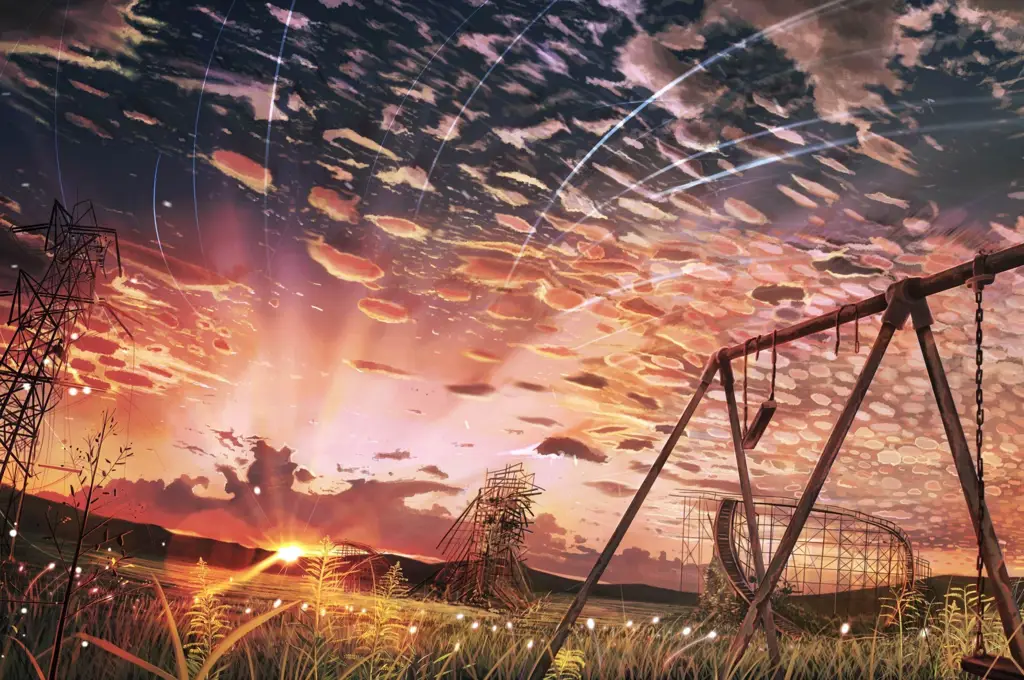 Dunia Fantasi yang Menakjubkan Pemandangan alam fantasi dalam anime