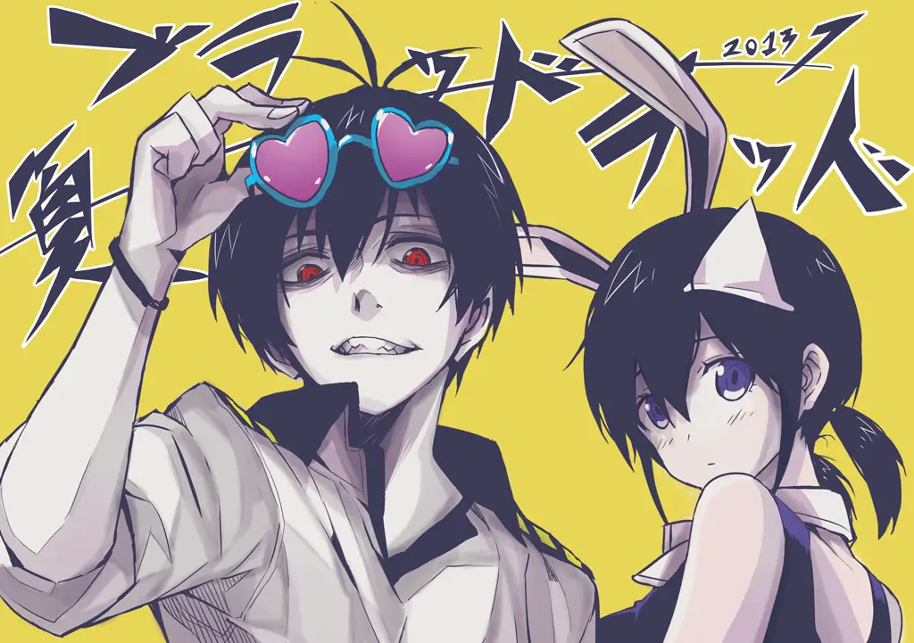 Staz Charlie Blood, karakter utama anime Blood Lad Gambar Staz Charlie Blood dari anime Blood Lad