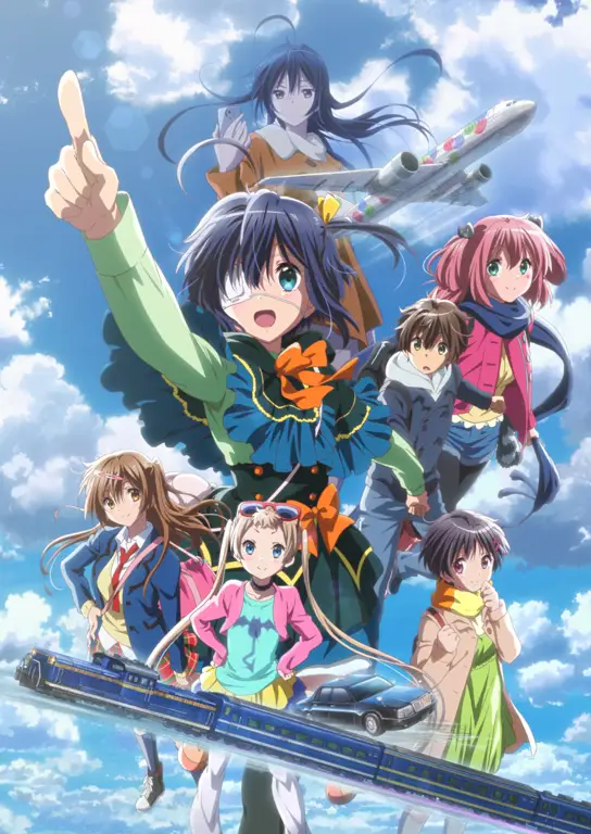 Para karakter utama Para karakter dalam anime Chuunibyou demo Koi ga Shitai!