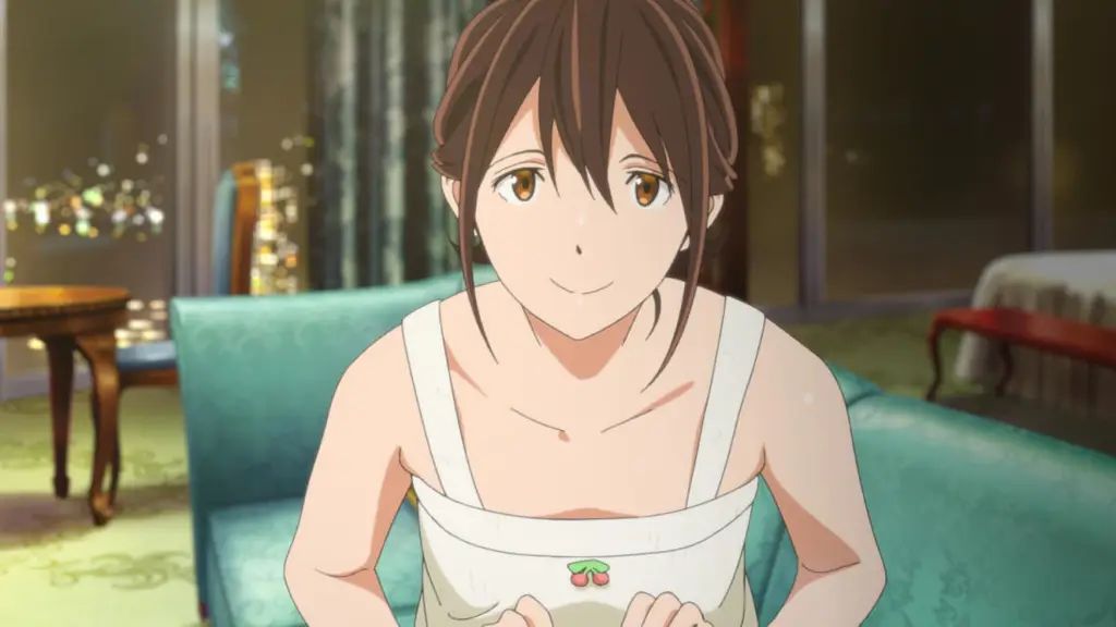 Potret Sakura dan Protagonis Karakter utama dalam anime I Want to Eat Your Pancreas