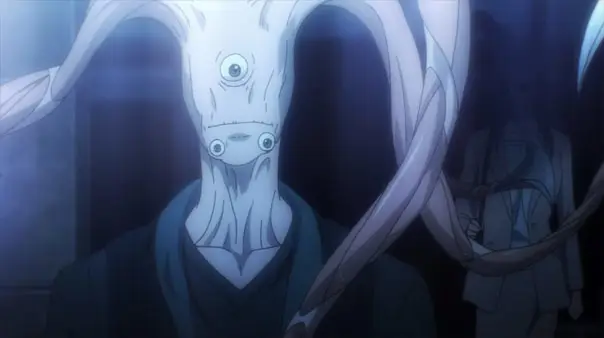 Salah satu adegan menegangkan dalam anime Kiseijuu Adegan menegangkan dari anime Kiseijuu