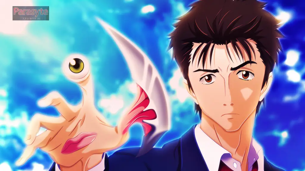 Shinichi dan Migi, karakter utama Parasyte Shinichi dan Migi dari anime Parasyte