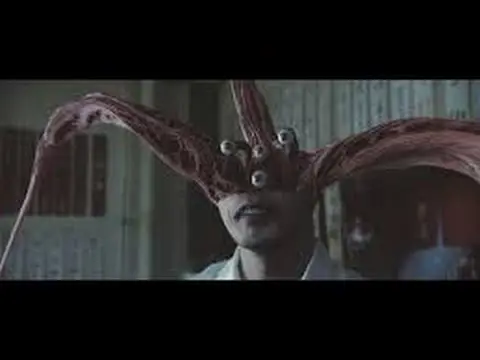 Adegan aksi menegangkan dari anime Parasyte Adegan aksi dari anime Parasyte